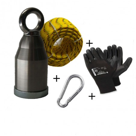 Supermagneetti BlackBull Junior 68kg + köysi